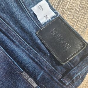 Hudson Men's "Byron" Mid-Rise Relaxed Fit Jeans